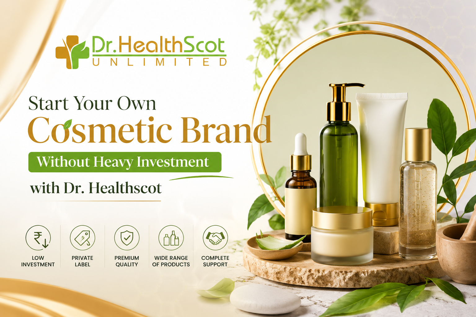 Best Organic Cosmetics Manufacturer in India